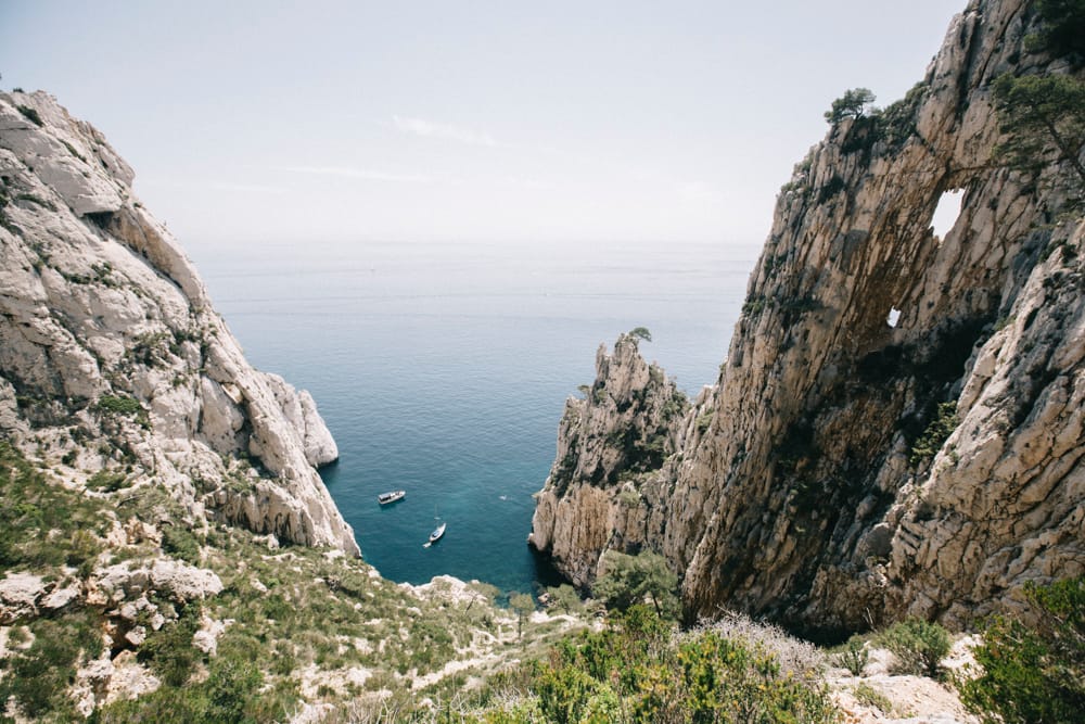randonnée calanques Essaidon, Cassis france, languedoc roussillon