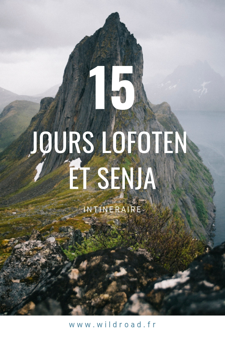15 jours itinéraire senja et lofoten norvège