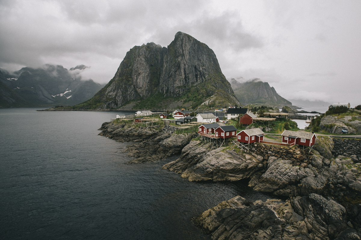Hamnoy Lofoten vue instagram, Norvège Hamnoy Lofoten