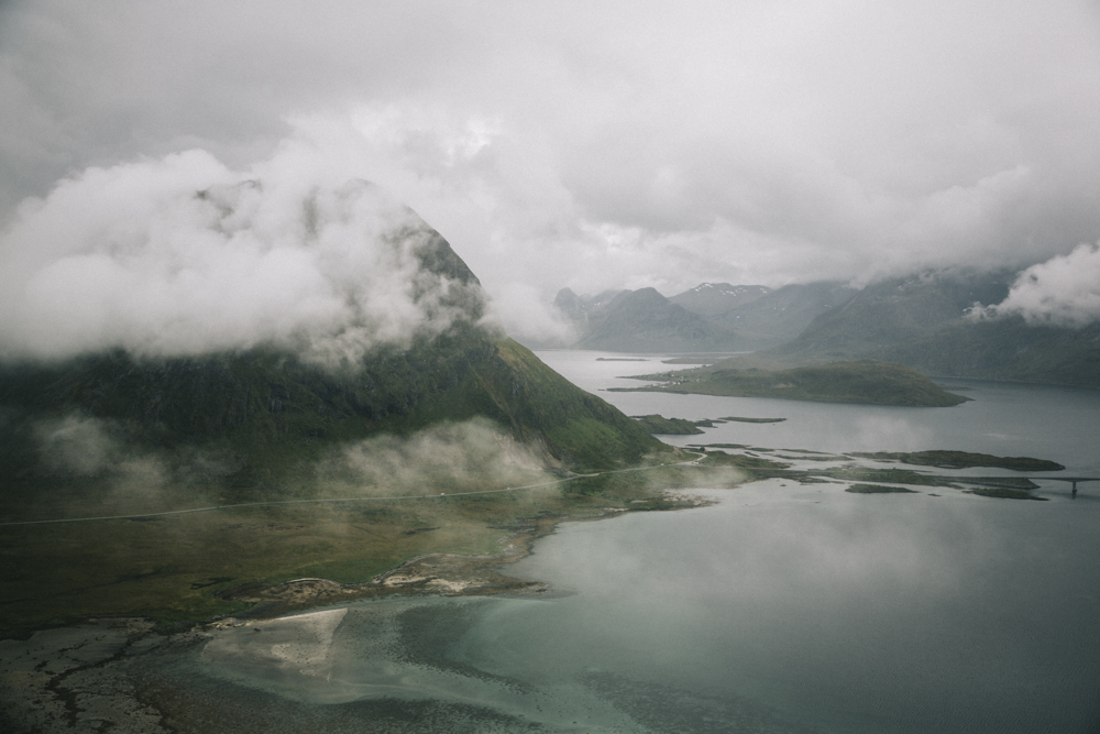 Nubben Lofoten norvège randonnée