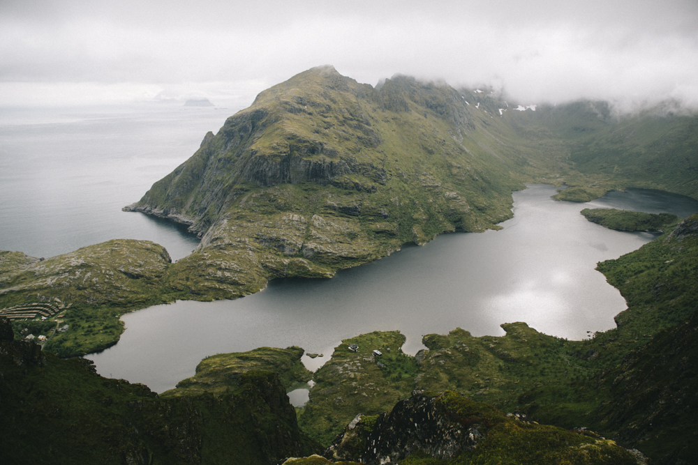 Lofoten randonnée Tindstinden