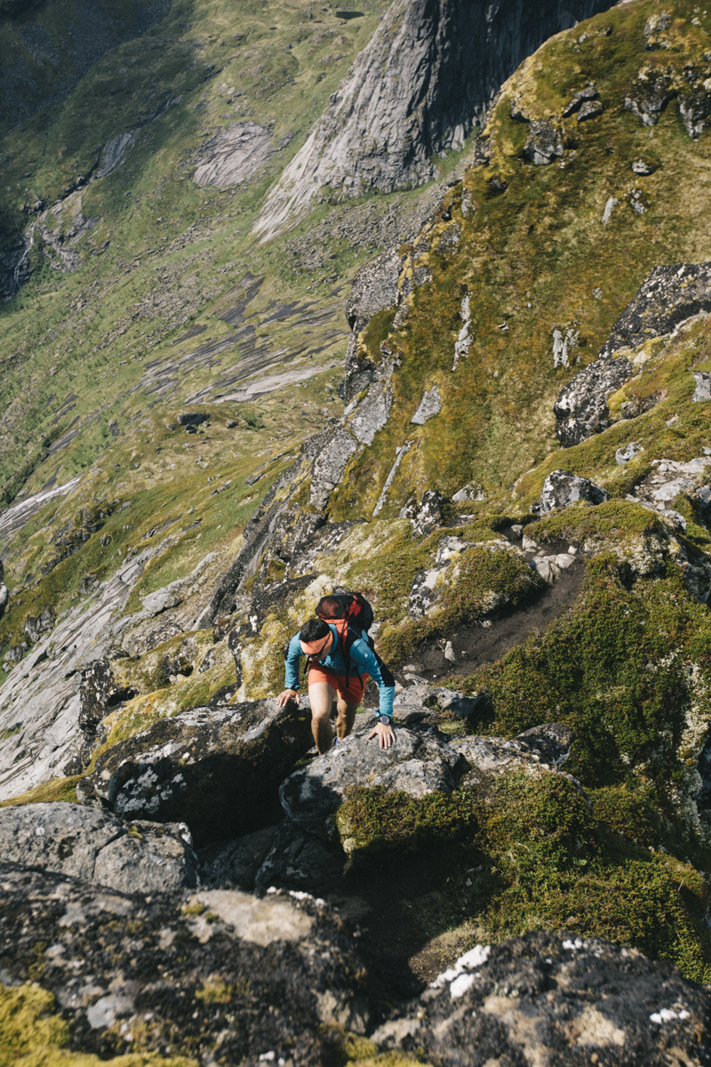 Randonnée reinebrigen lofotens Randonnée reinebrigen lofotens