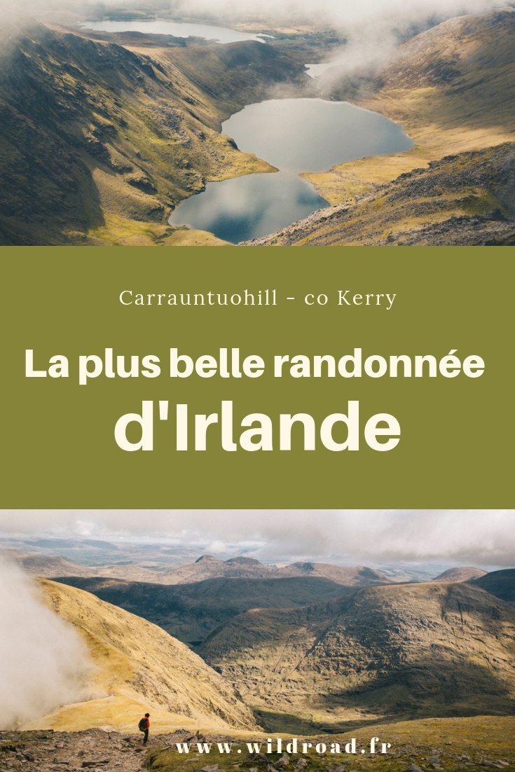 La plus belle randonnée d'Irlande carrauntuohill