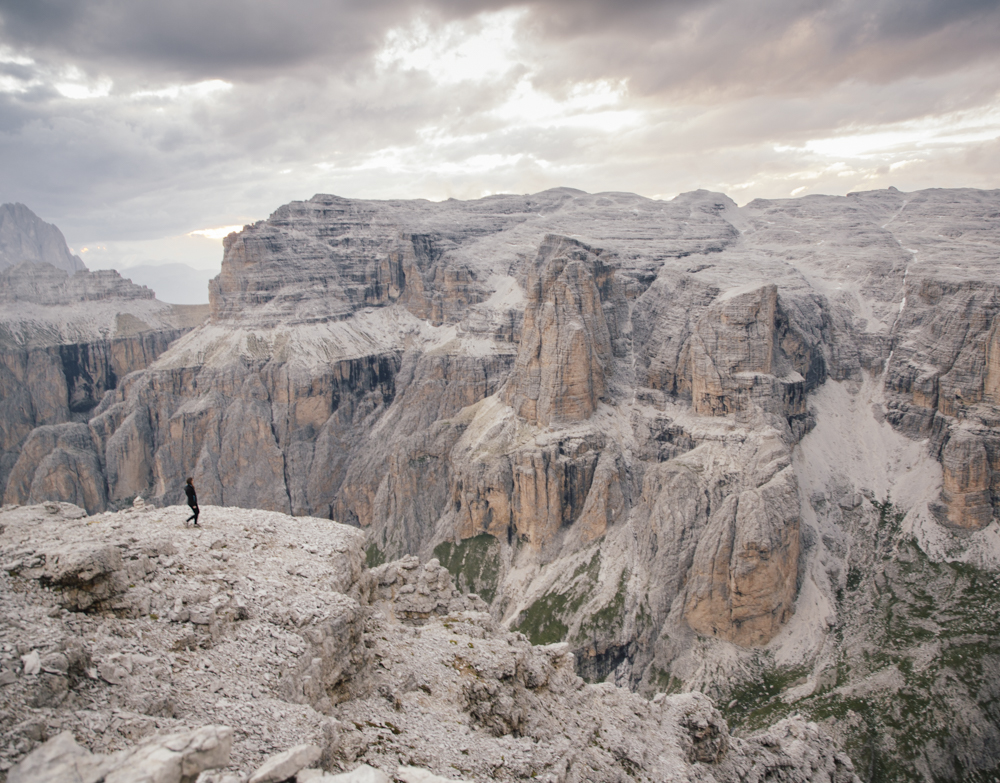 Passo Pordoi Dolomites