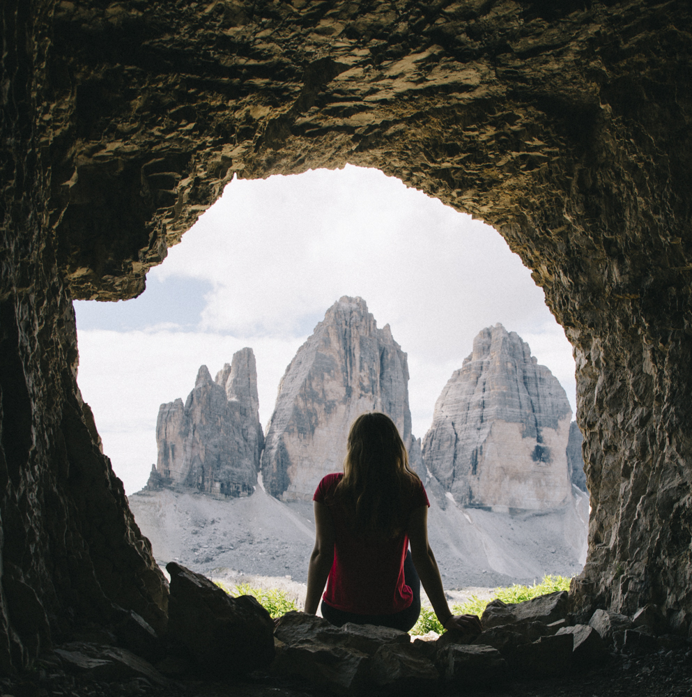 Roadtrip Dolomites Caves Tre cimes di Lavaredo