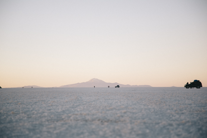 Illusion d'optique Salar d'Uyuni