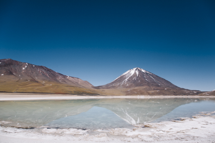 Volcan Licancabour et laguna verde Volcan Licancabour