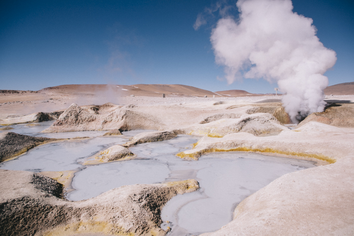 Geyser sol de la manana