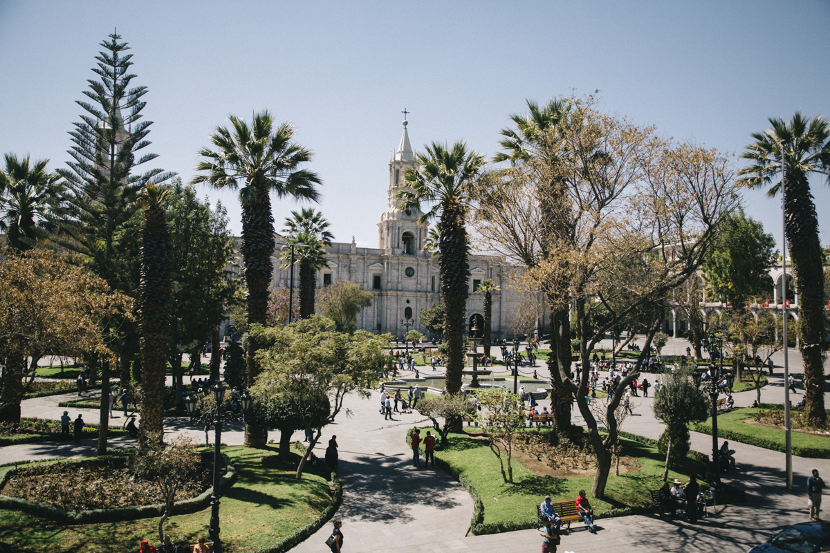 arequipa parc Plaza de armas