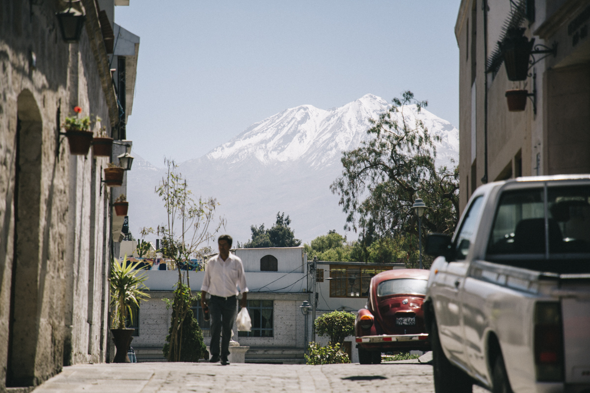 Arequipa Ruelles volcan guide tour