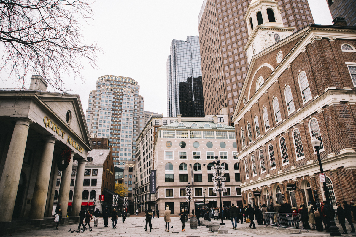 Freedom trail Boston Faneuil House