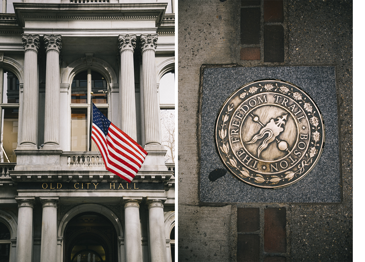 Freedom trail Boston latine school