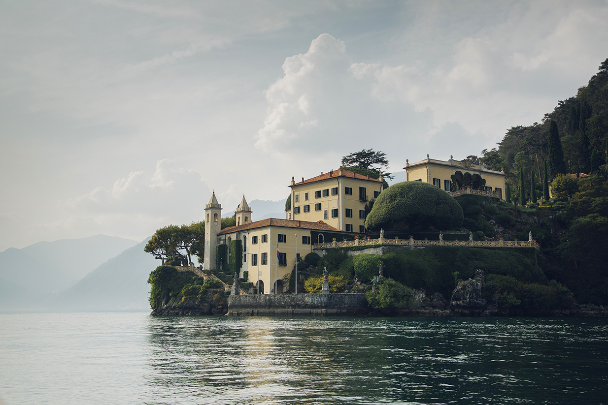 Lac de Côme villa Balbianello Star Wars