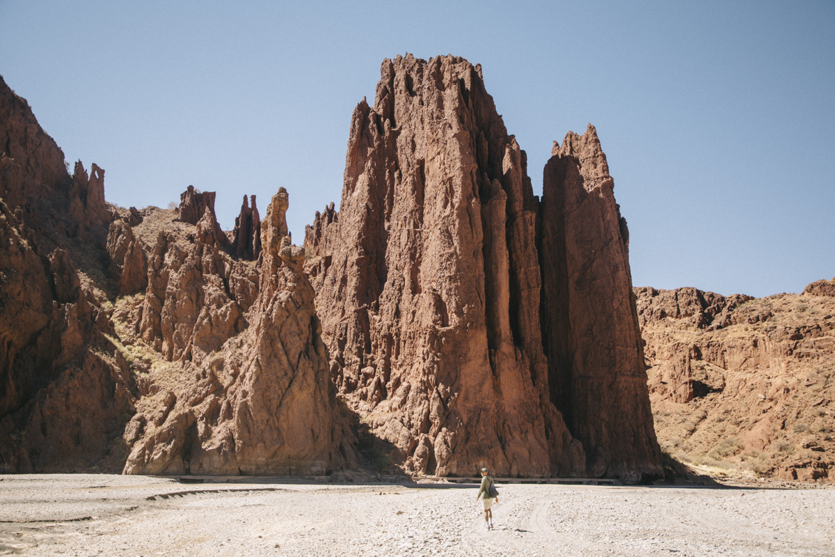 Canyon del Duente Tupiza bolivie