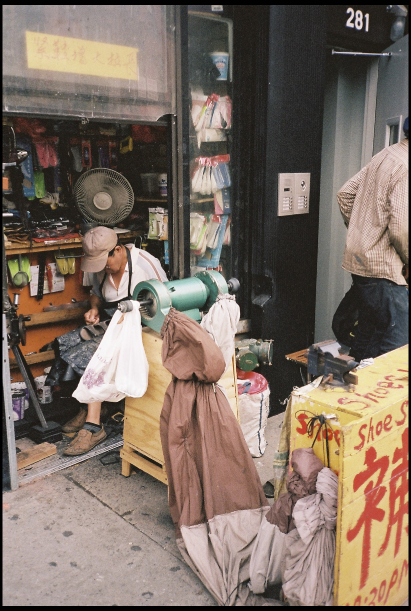 Chinatow New-York photographie argentique