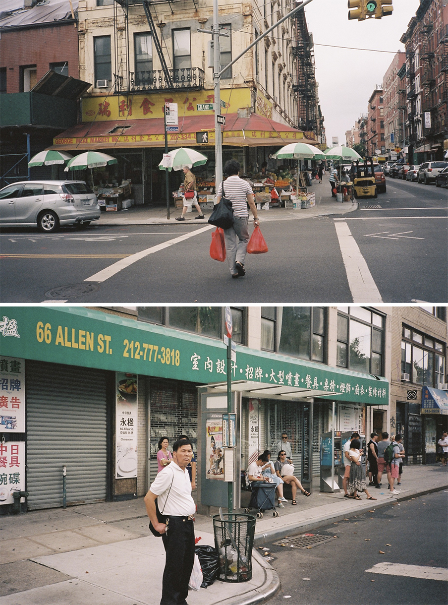 Chinatow New-York photographie argentique