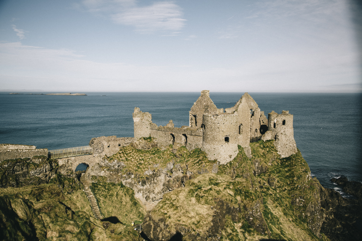 Duncule Castle Irlande du nord Giant's causeway