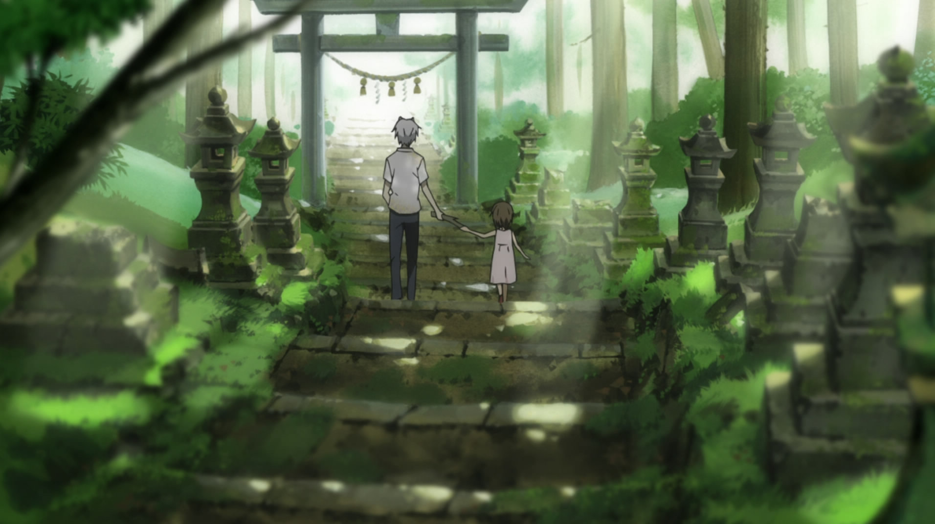 Manga inspiré par Kamishikimi shrine