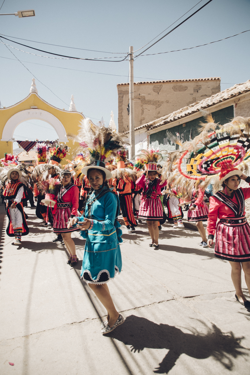 Saint Bartolomé Potosi costumes