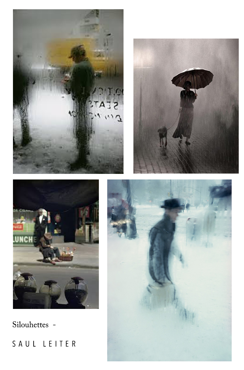 Saul Leiter Silhouette photographe americains