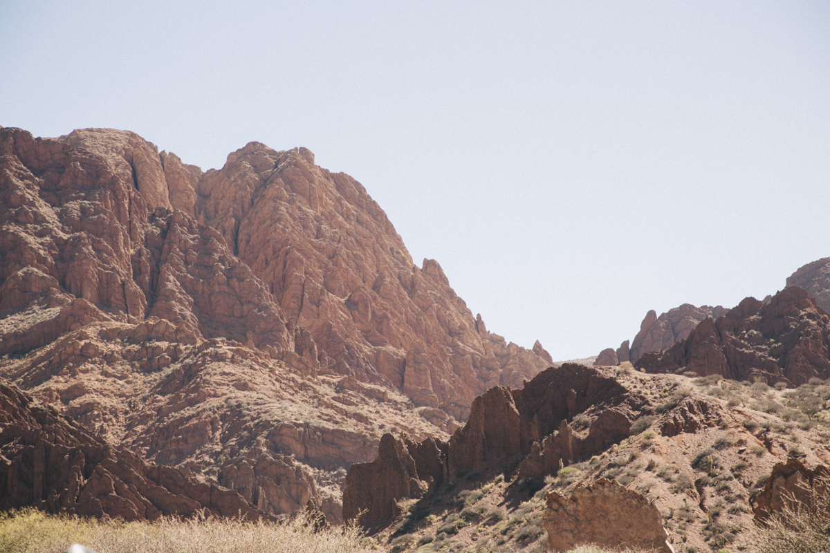 Far west Tupiza paysage