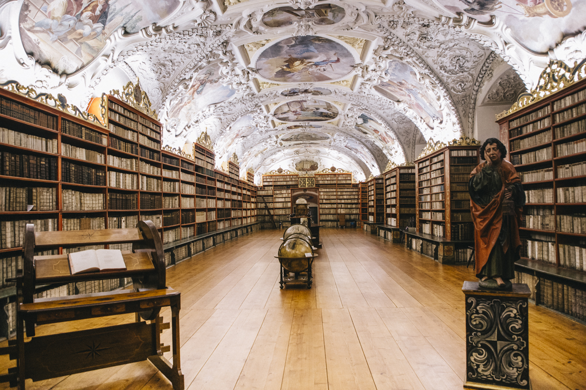Bibliotheque monastère Strahov Prague