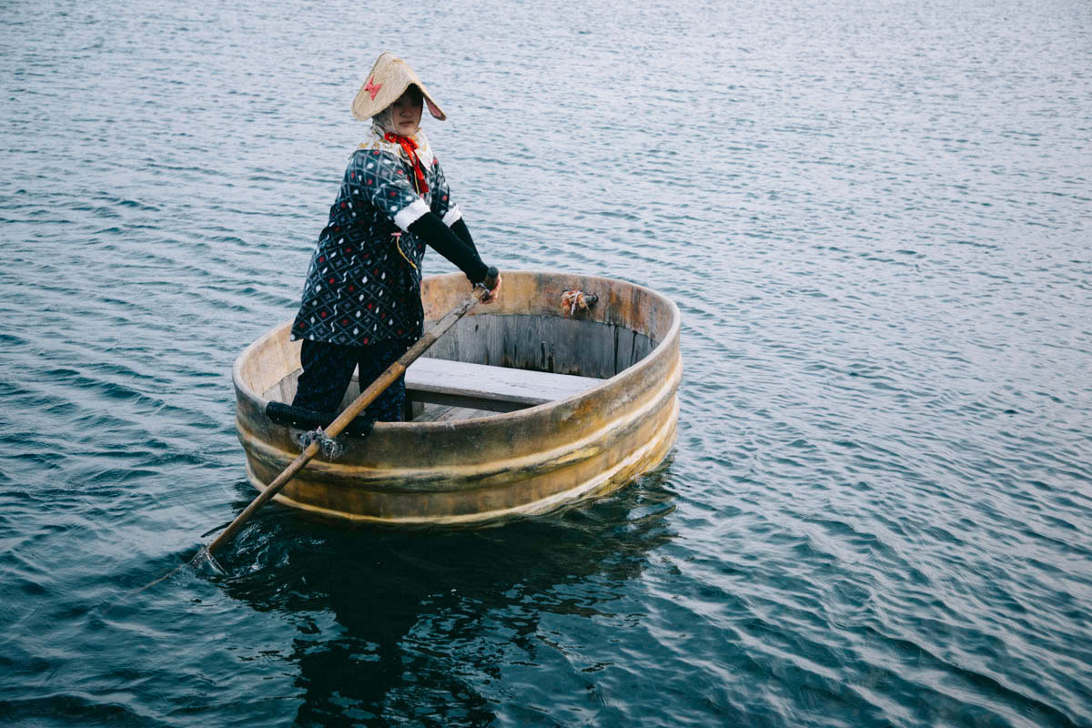 Ogi port bateau sado island japon