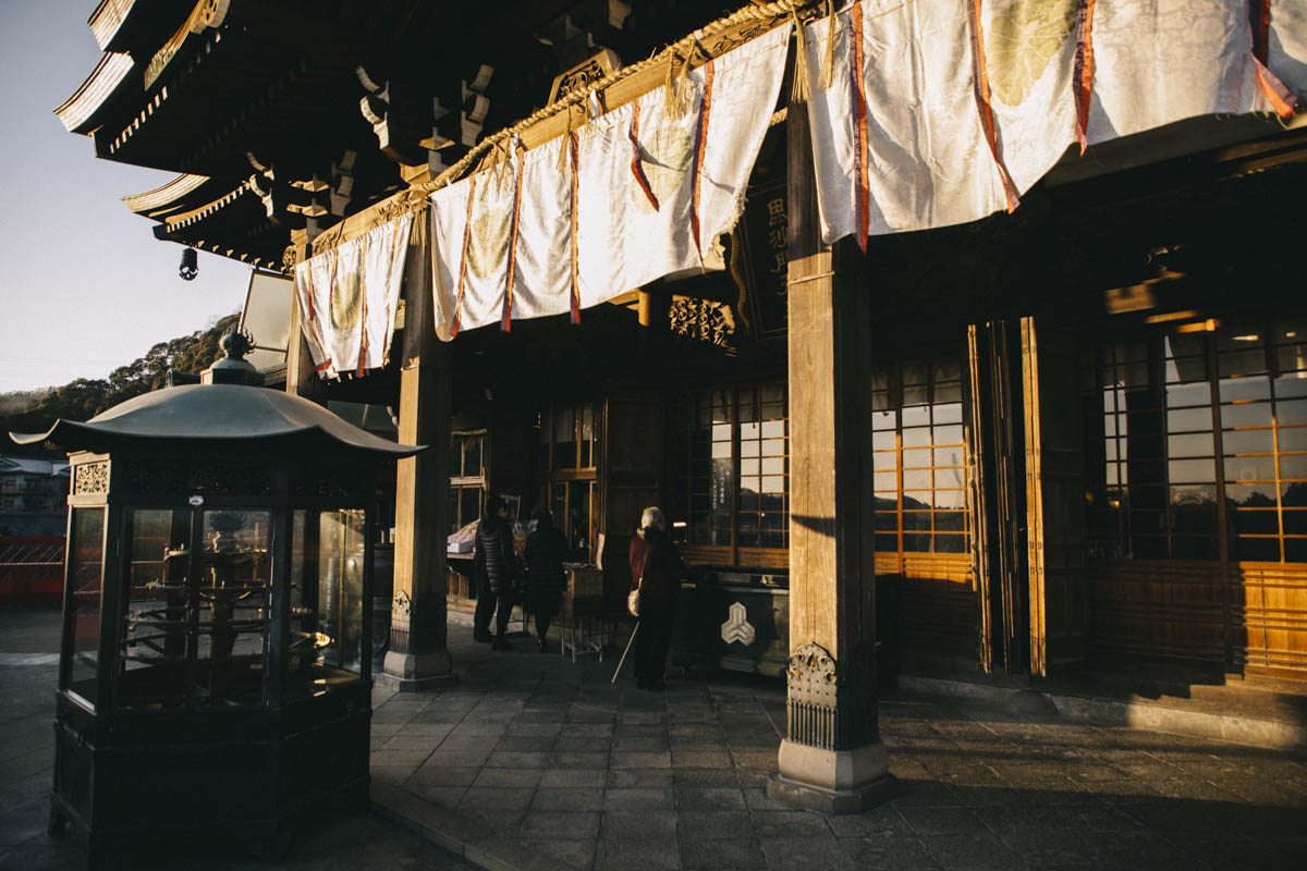 le temple principal dormir temple bouddhiste japon