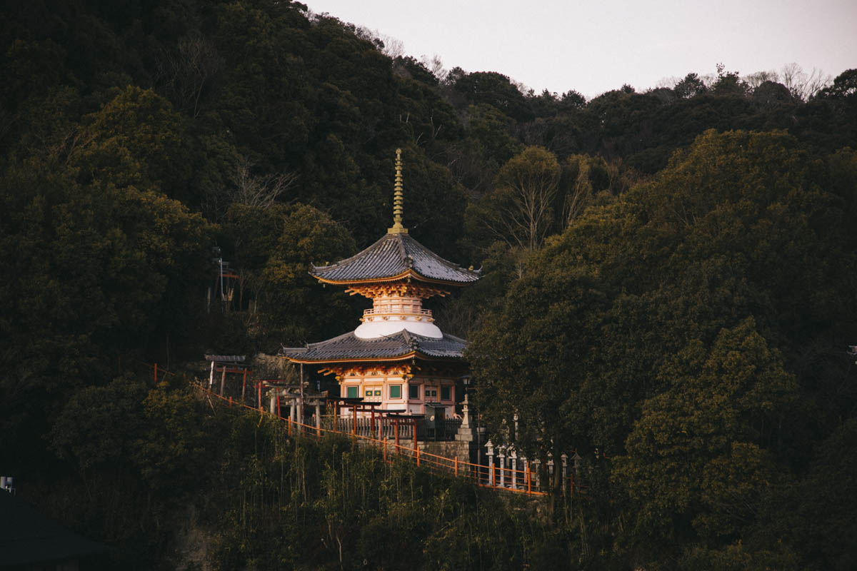 pagode temple bouddhiste nara prefecture japon dormir