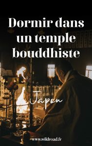 dormir dans un temple bouddhiste nara japon