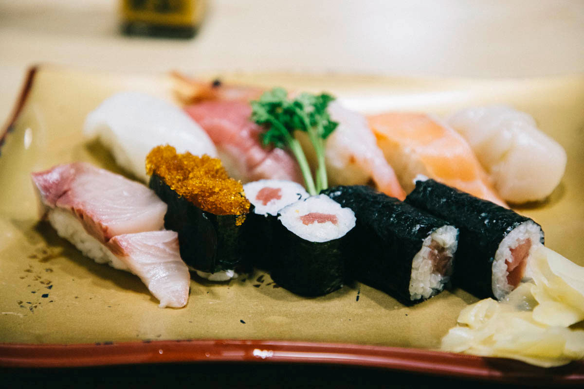 sushi wakkanai scalpe coquille saint jaque hokkaido