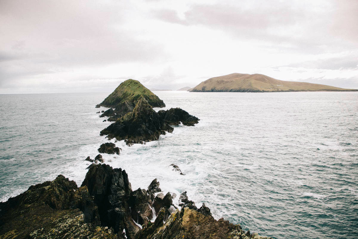 Dingle péninsule dunmore head paysage Irlande