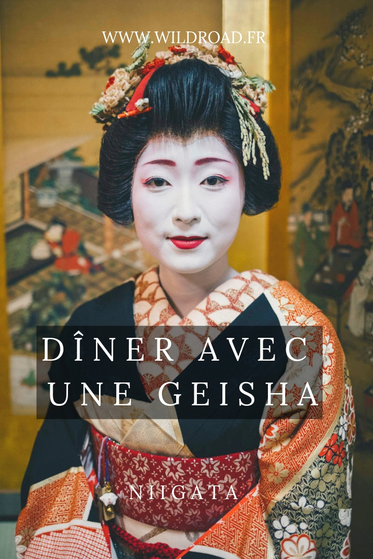 Geisha Niigata dîner guigo