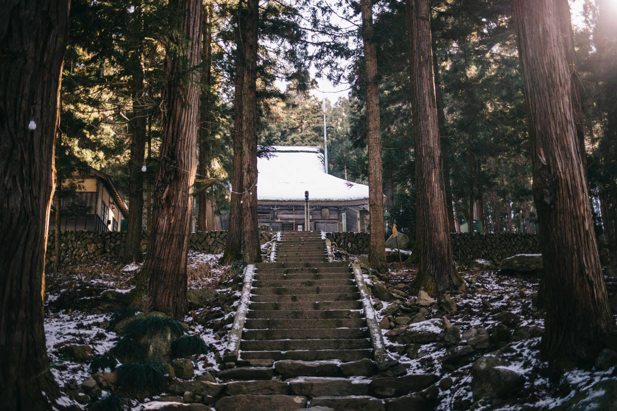 Japon obuse Jokoji temple alpes japonaises