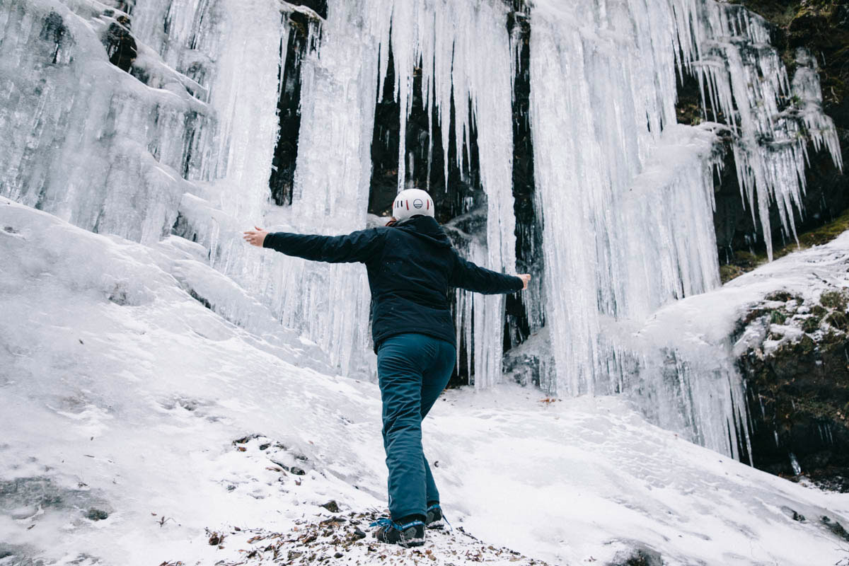 Kawakami village nara prefecture ice trekking randonnée