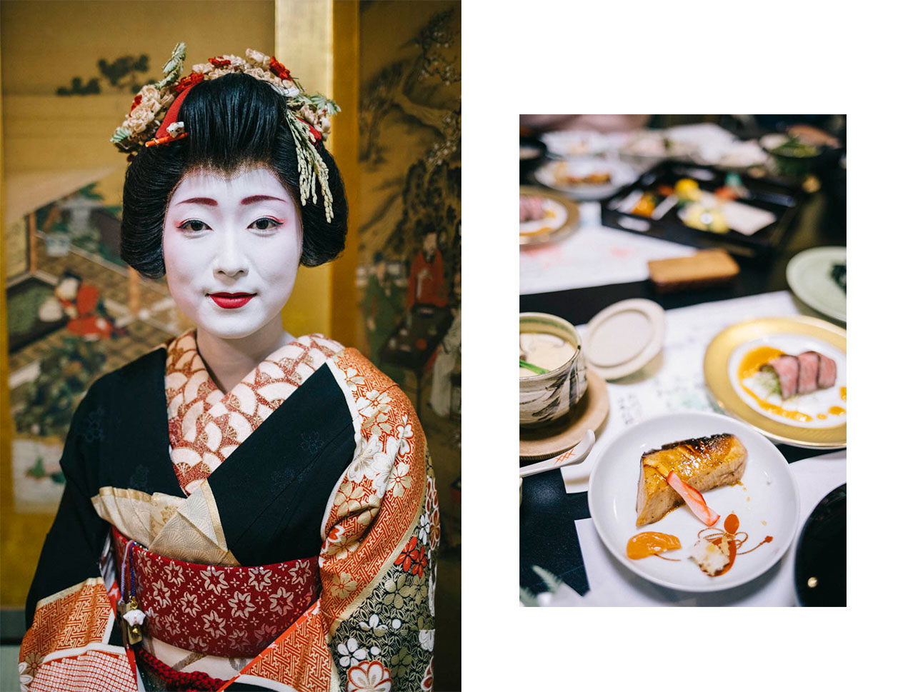 Geisha repas furumachi japon Niigata geigi