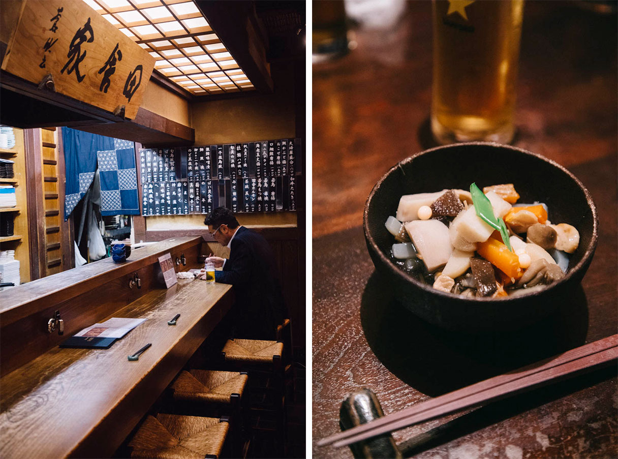 Restaurant du quartier de Furumachi Niigata japon food tour
