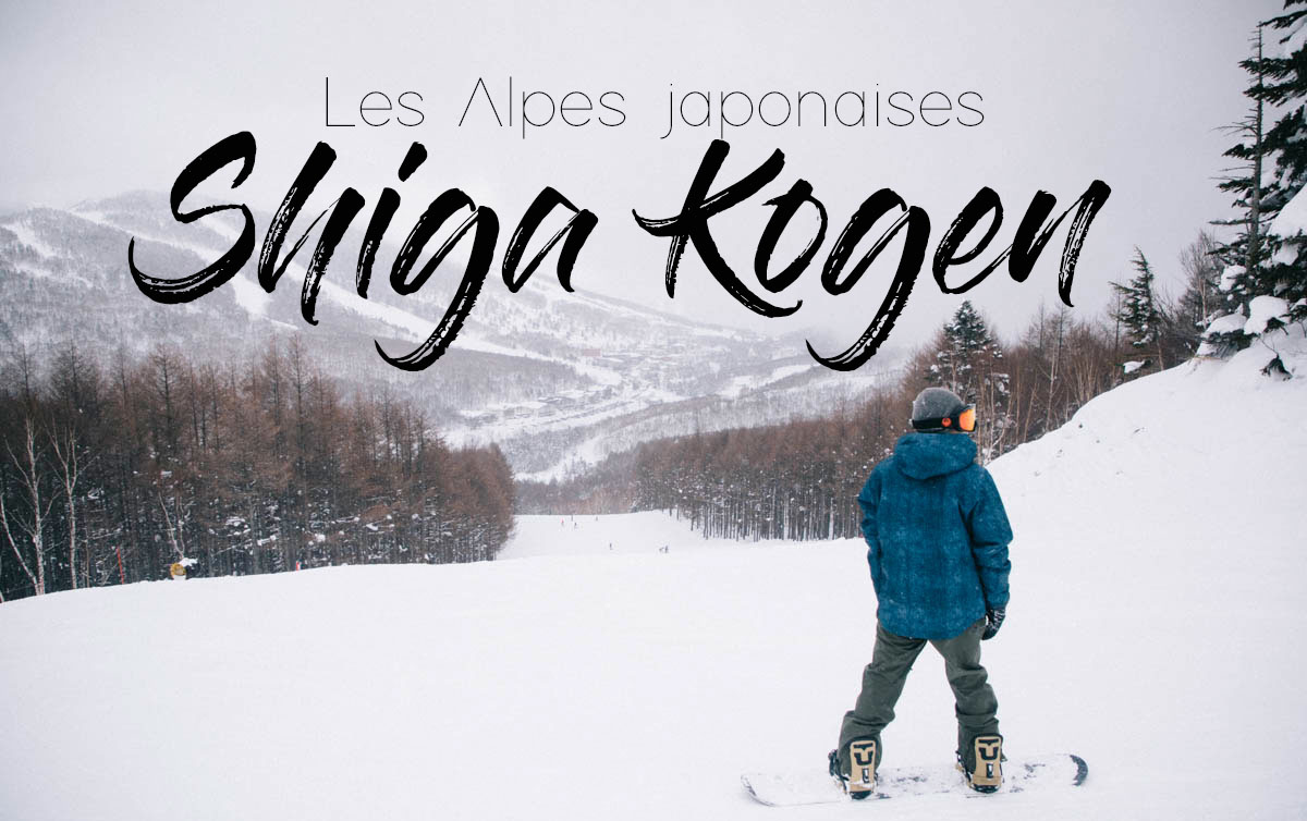 Shiga Kogen les alpes japonaises nagano ski japon