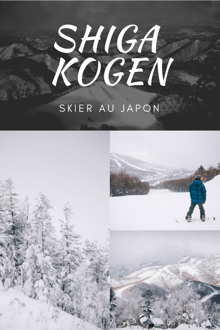 ski map shiga kogen nagano japon