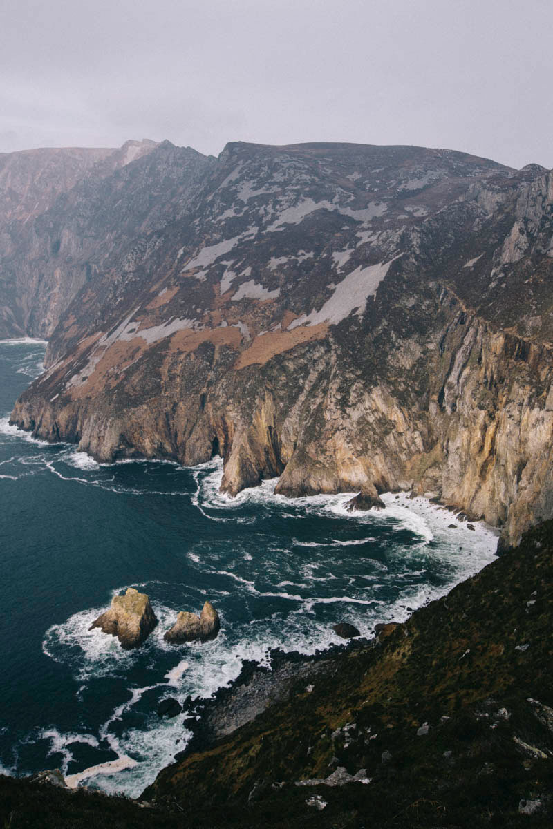 Les plus hautes falaise d'Europe Sleave league Irlande Donegal