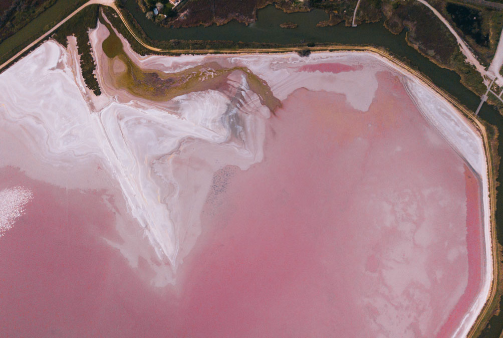 Les Salins d'Aigues-Mortes en Camargue