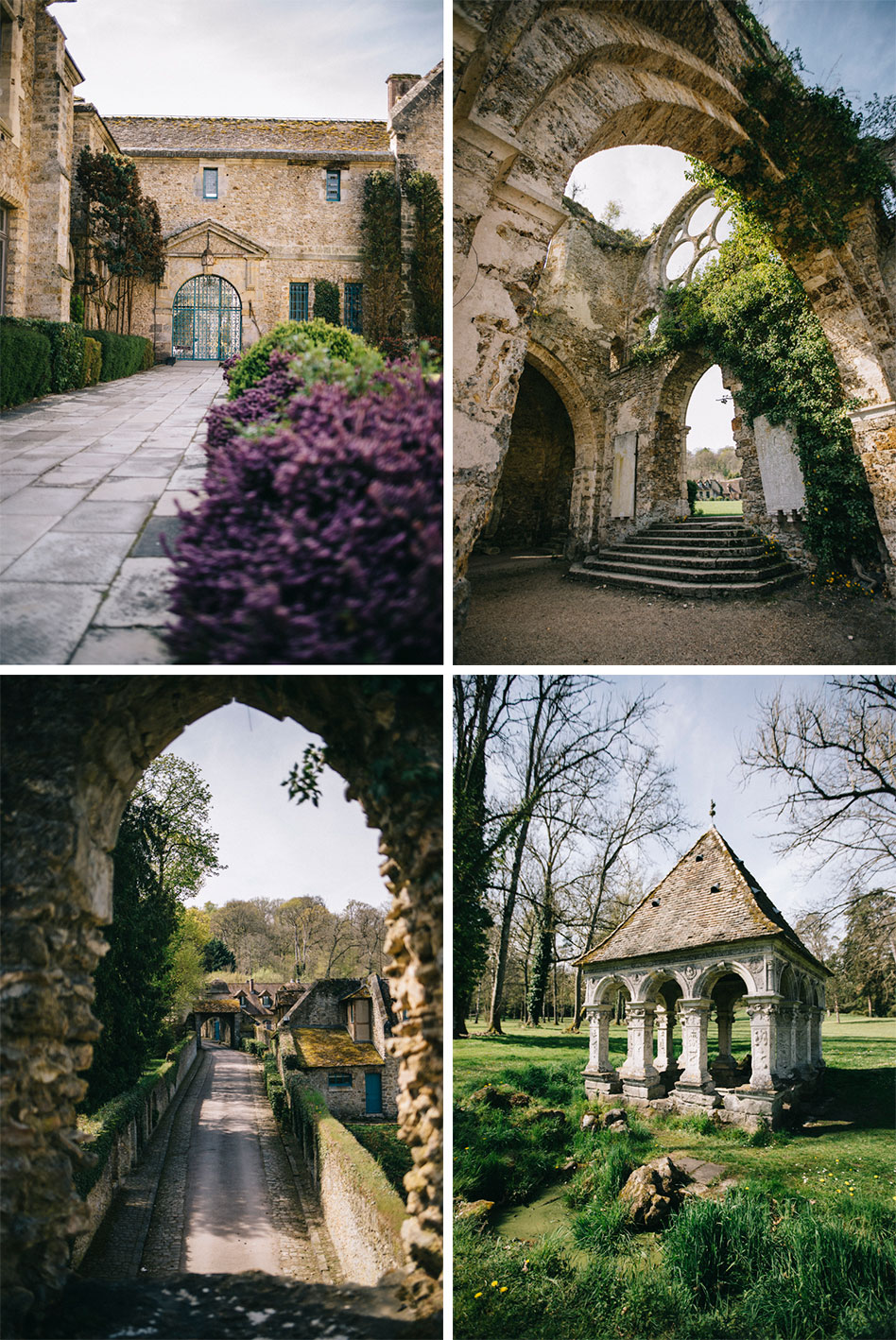 Abbaye des vaux de cernay et sa rosace, église abbatiale, week end en chevreuse
