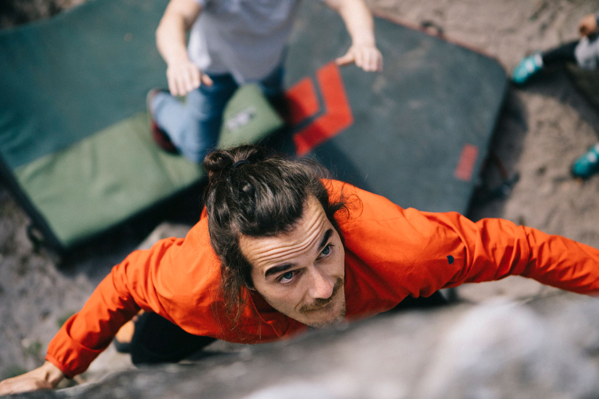 Escalade de bloc à Fontainebleau