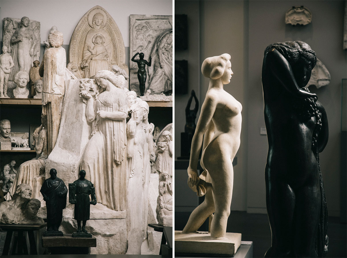 Collection de sculpture du musée d'art et d'industrie roubaix la Piscine