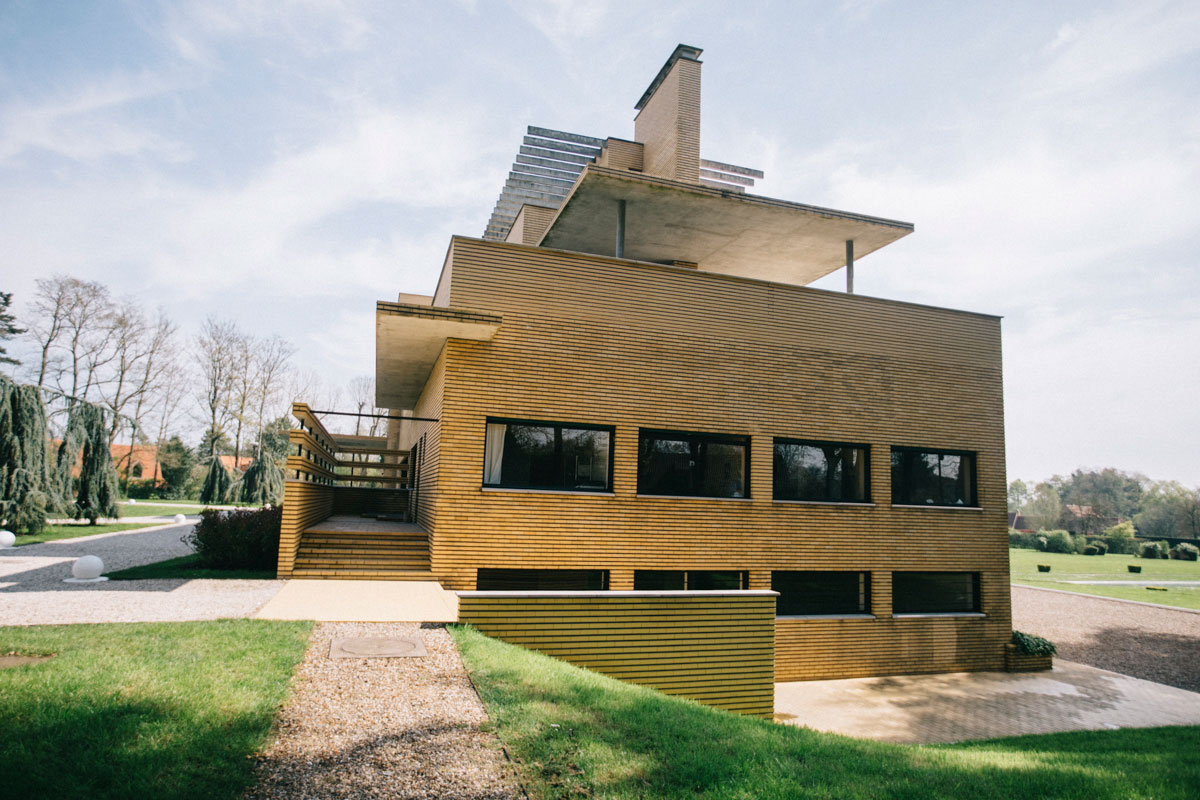La Villa Cavrois vue de l'exterieur