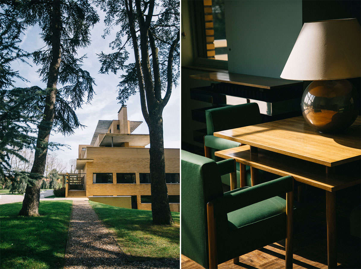 Le mobilier d'epoque de la villa Cavrois après renovation