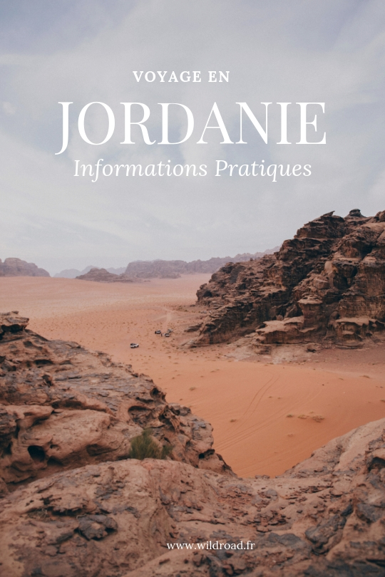 Information pratique pour voyager en Jordanie