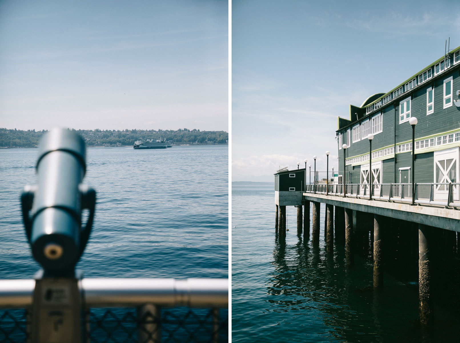 Les Ferries de Seattle depuis Waterfront