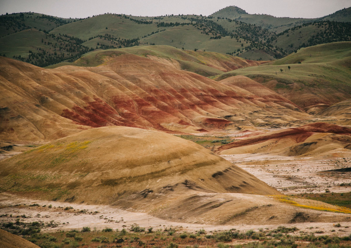 Overlook trail Painted Hills