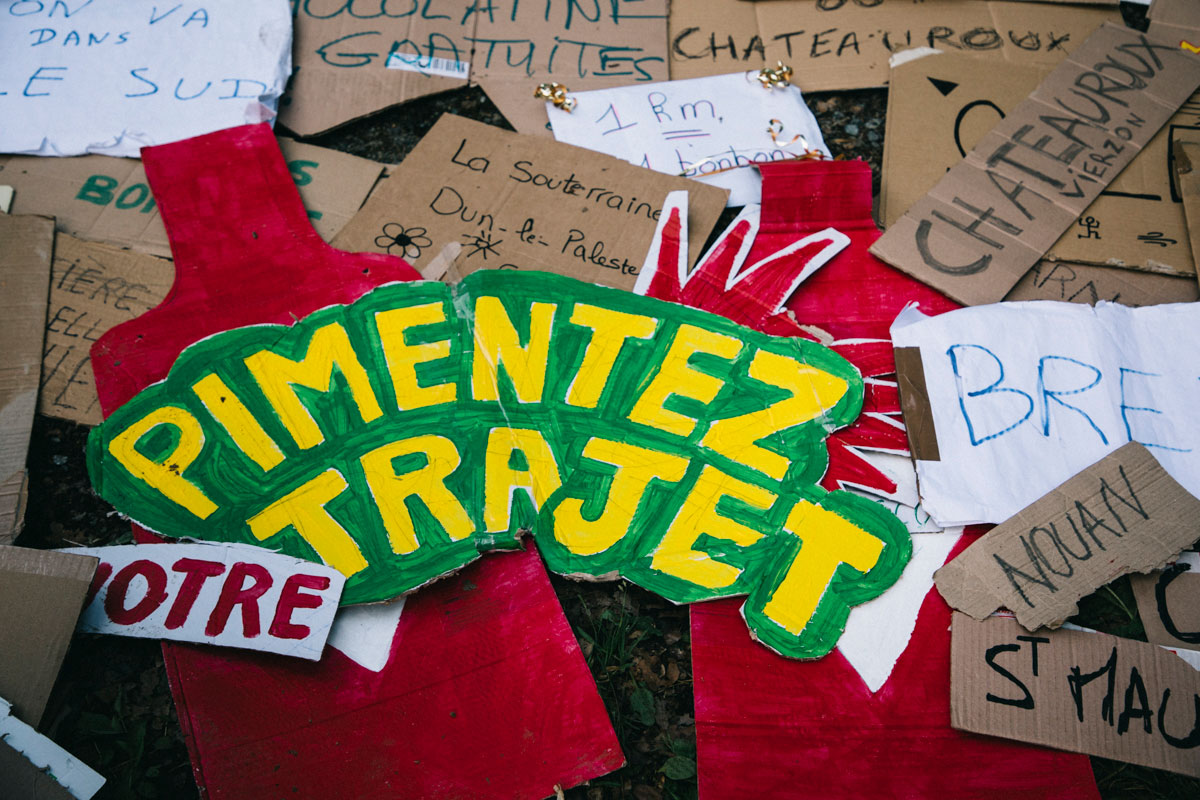 le cimetière de pancartes